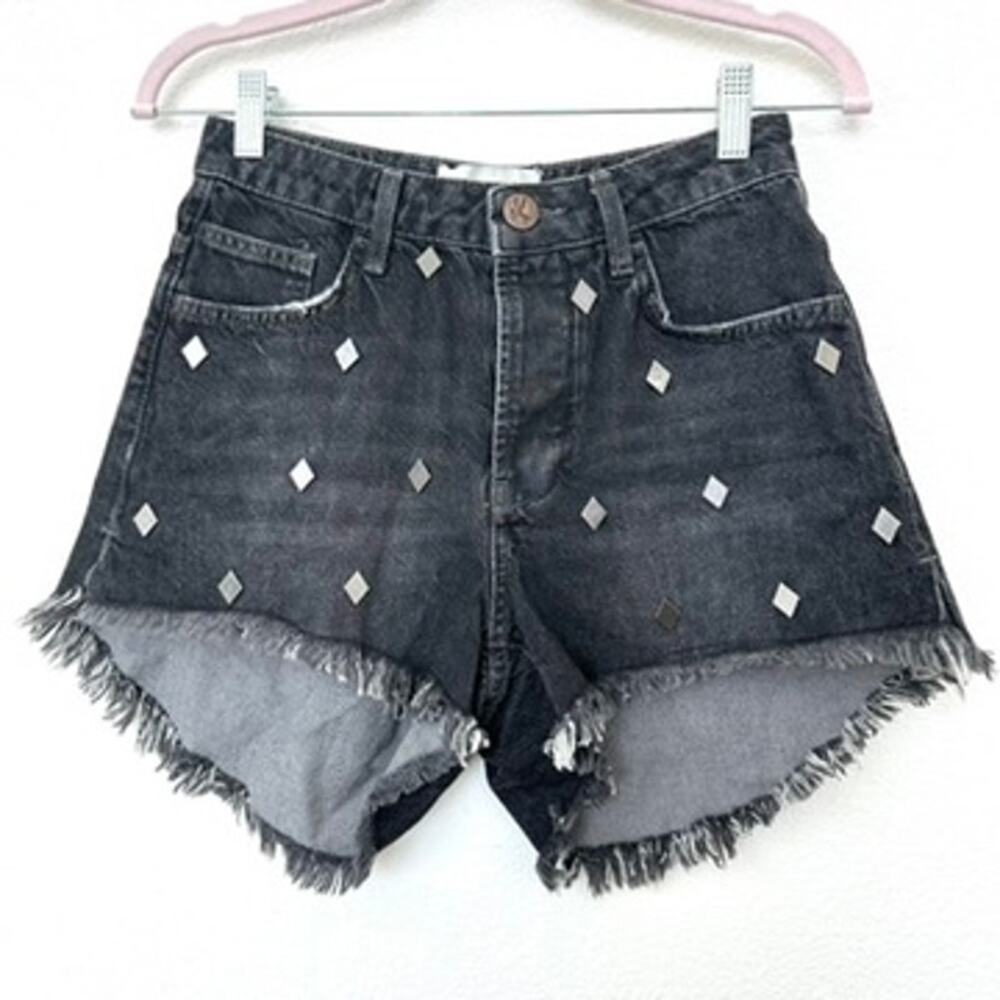 One Teaspoon Disobedient Hawks High-Waisted Shorts,‎ Size 26, NWT